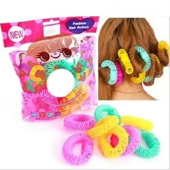 3 pack Magic Hair Curler Spiral Curls Roller - Picture 1 of 6